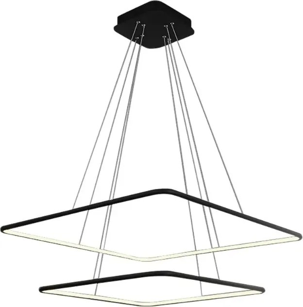 Czarna lampa wisząca led - 4X K430 L9-F25