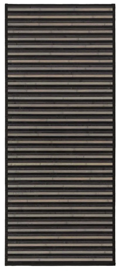 Szary bambusowy chodnik 75x175 cm – Casa Selección