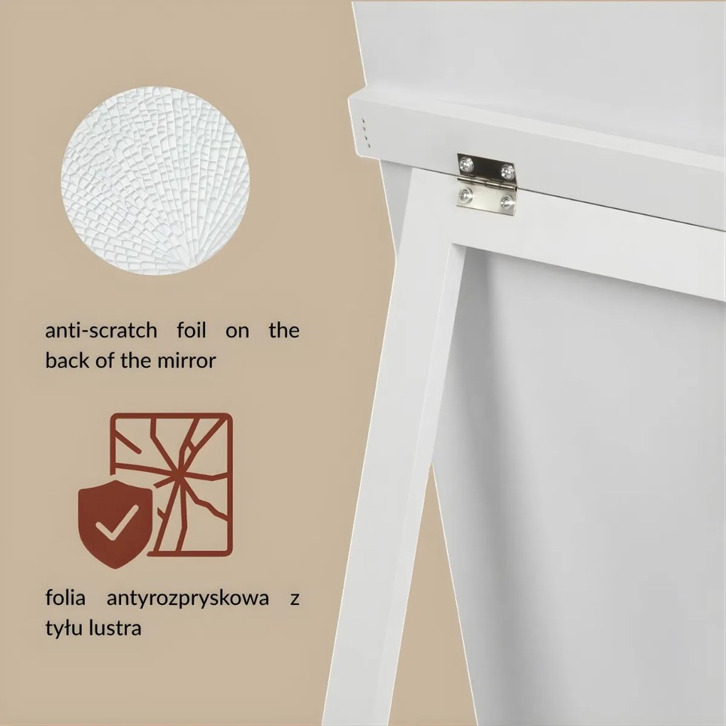 Lustro stojące HAVLYS, 37 x 127 cm