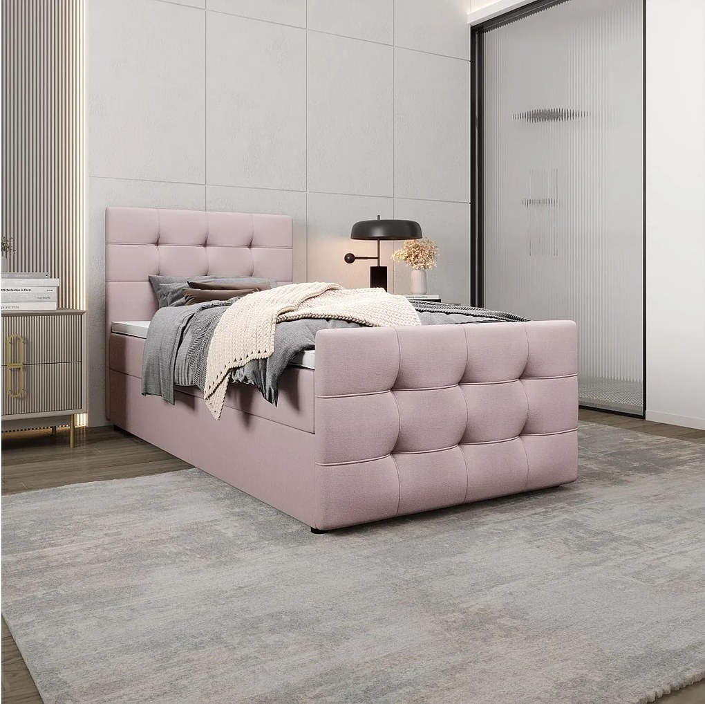 Łóżko kontynentalne MILANO 2 100x200 Cosmic 14