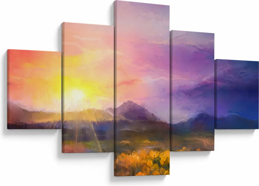 Obraz - O świcie (125x70 cm)
