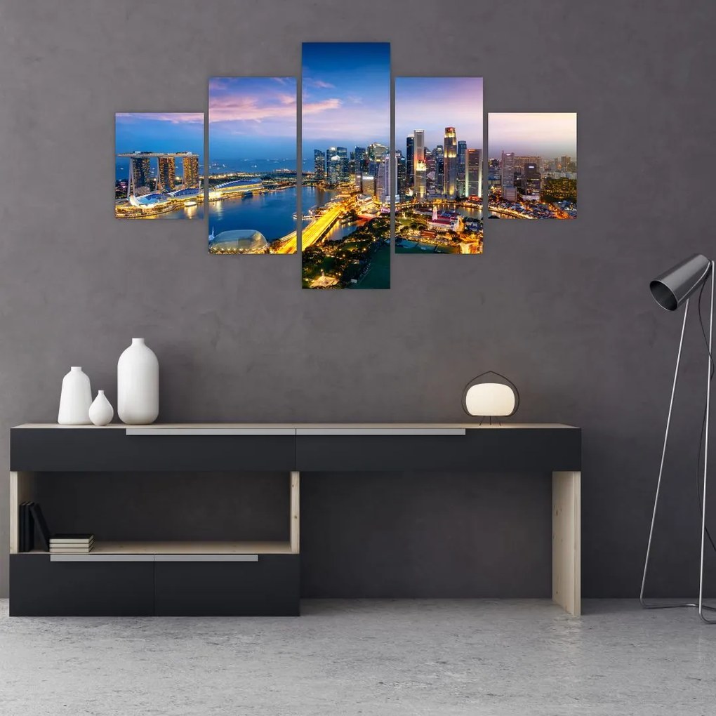 Obraz - Singapur, Azja (125x70 cm)