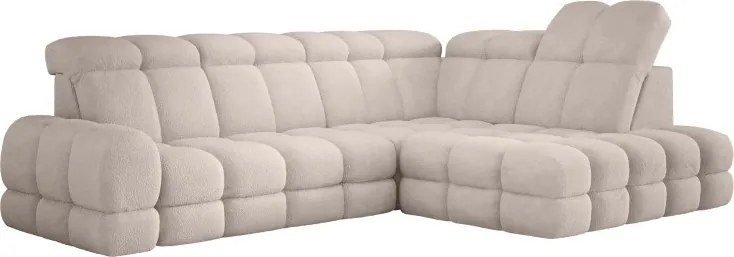 Narożnik TOLLO L Prawostronny Elektryczna regulacja Bubble 03 WERSAL