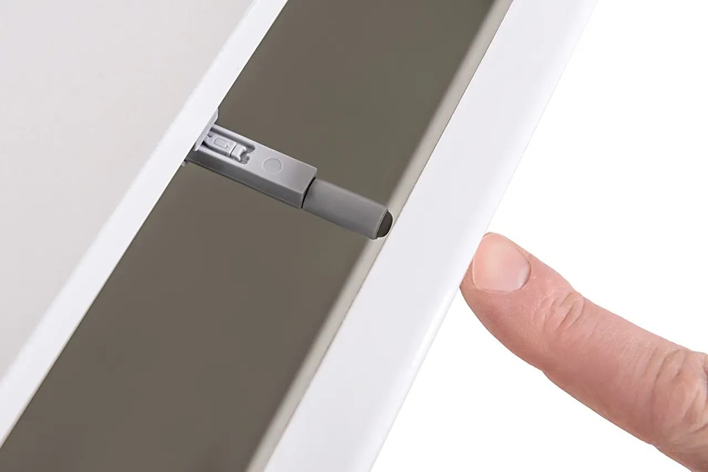 Meblościanka SWITCH LAMEL VII dąb wotan/szara ASM Meble