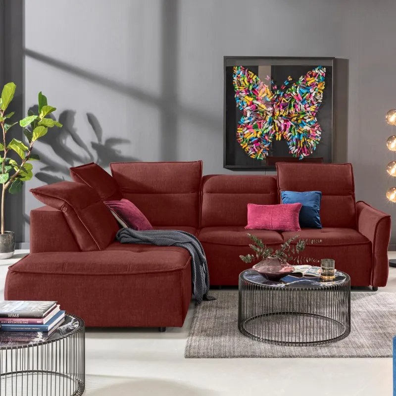 Narożnik MURILLO L z elektryczną regulacją siedziska WERSAL