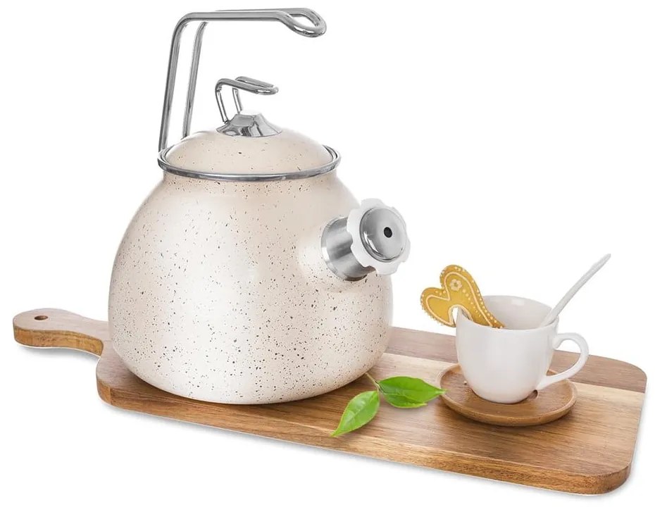 Białe porcelanowe filiżanki zestaw 6 szt. do cappuccino/ze spodkiem 110 ml Whiteline – Orion