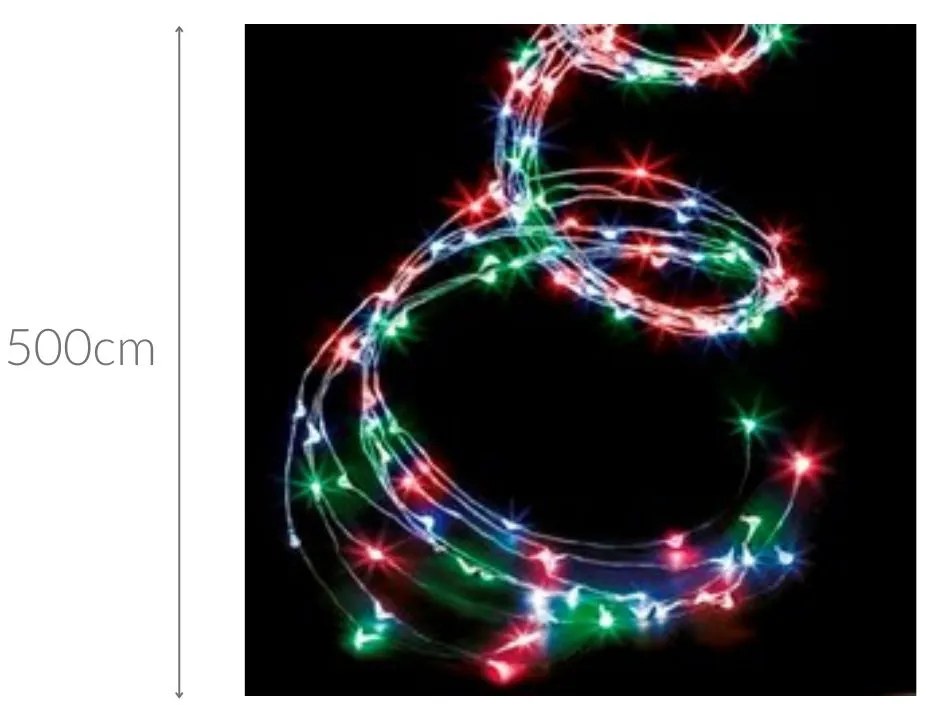 Girlanda świetlna zewnętrzna, kaskada, 400 LED