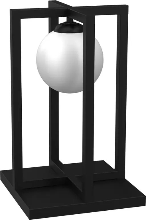 Loftowa czarna lampka nocna - 5X K384 M0-Z69
