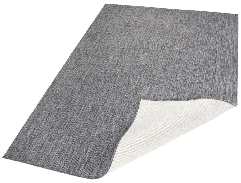 Szary dywan dwustronny NORTHRUGS Miami, 160x230 cm