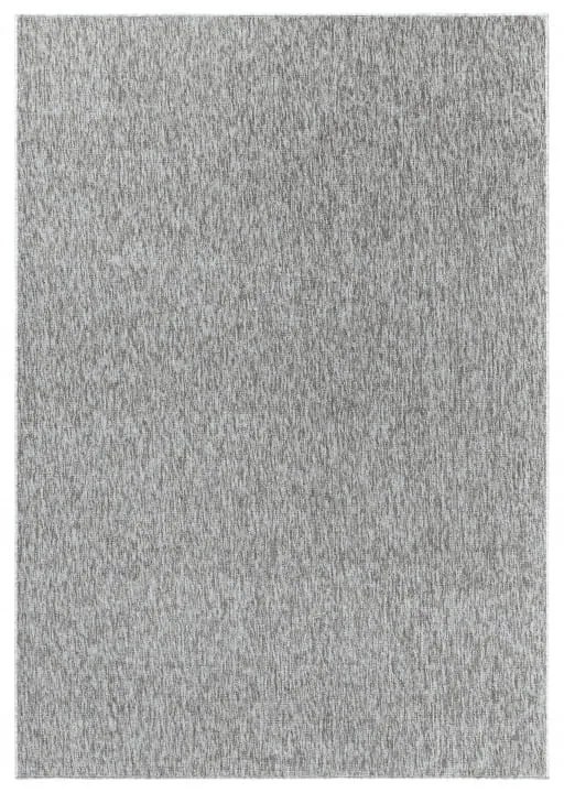 Dywan jednokolorowy na filcu Nizza jasny szary 80 cm x 150 cm
