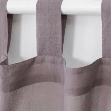 Zasłona 140x260 Cm Z Bawełny Soyler Blady Fioletowy Róż - Sklum