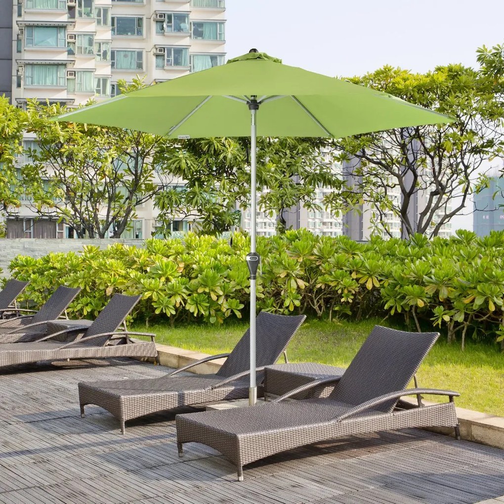 Doppler ACTIVE parasol ogrodowy 280 cm zielony