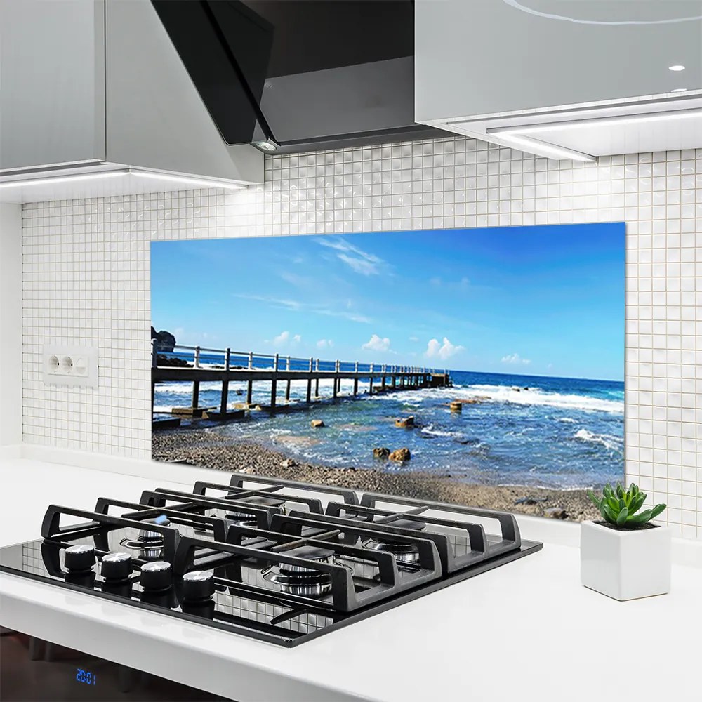 Panel Kuchenny Bezkresny Błękit Oceanu