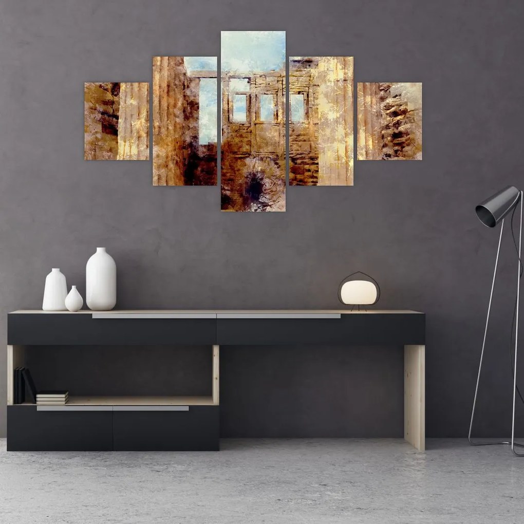 Obraz - Erechtejon, Ateny, Grecja (125x70 cm)