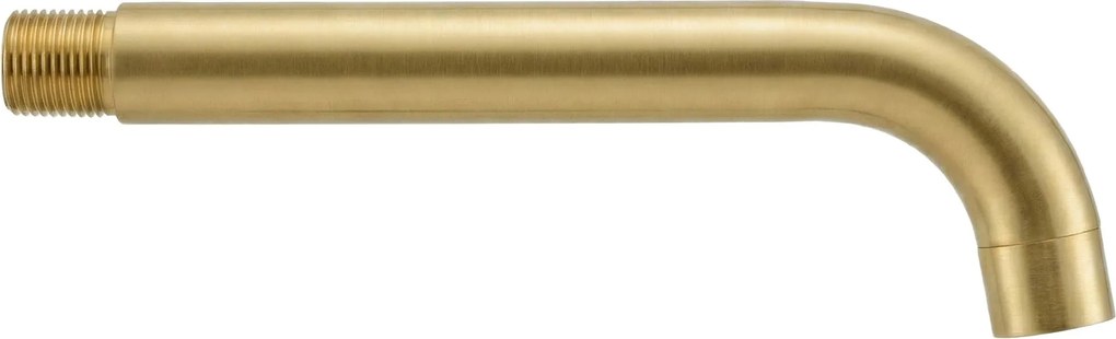 Wylewka do baterii podtynkowej Rea Lungo 20cm Złoto szczotkowane