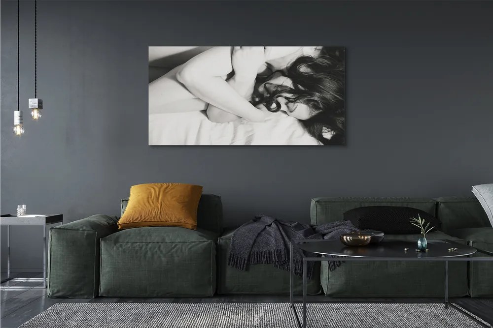 Fotoobraz na płótnie Spokój Śpiącej Kobiety