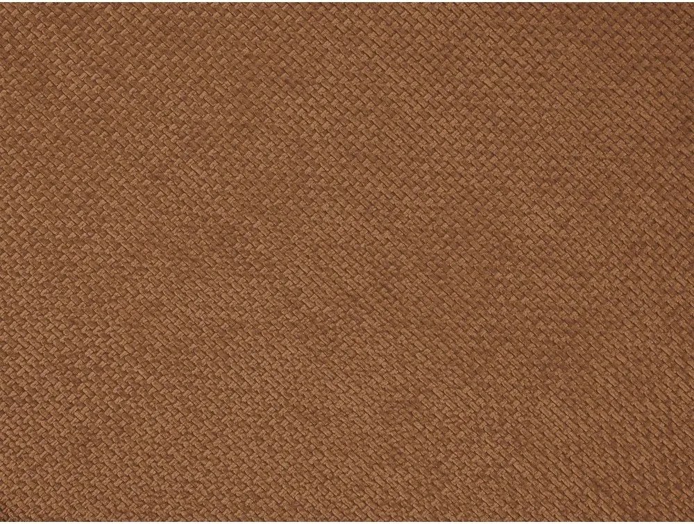 Pomarańczowa rozkładana sofa z tkaniny szenilowej 228 cm Neyo – Bobochic Paris