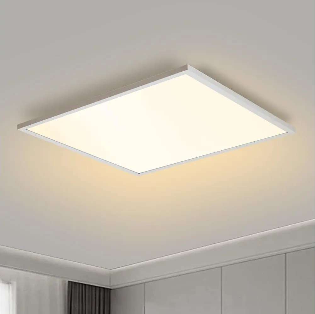 Brilagi - Ściemnialna oprawa SLIMFRAME LED/58W/230V 60x60 cm biała + z pilotem