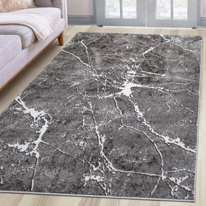 Dywan nowoczesny Perlage  szary 160 cm x 230 cm