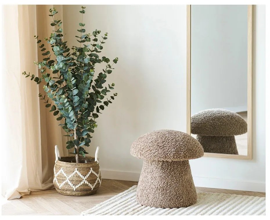 Brązowy puf Enna – House Nordic