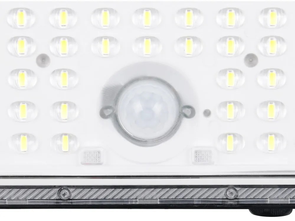 Zewnętrzna solarna lampa ścienna LED z timerem (wysokość 19 cm) Acora – Trio