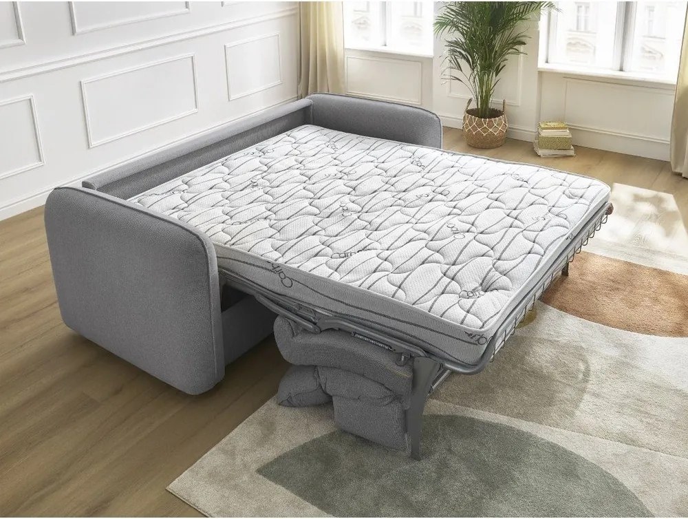 Szara sofa 236 cm Achille – Bobochic Paris