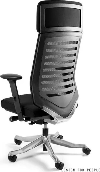 Ergonomiczny fotel Velo czarny