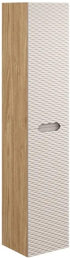 Beżowy słupek łazienkowy 3D P6-K35