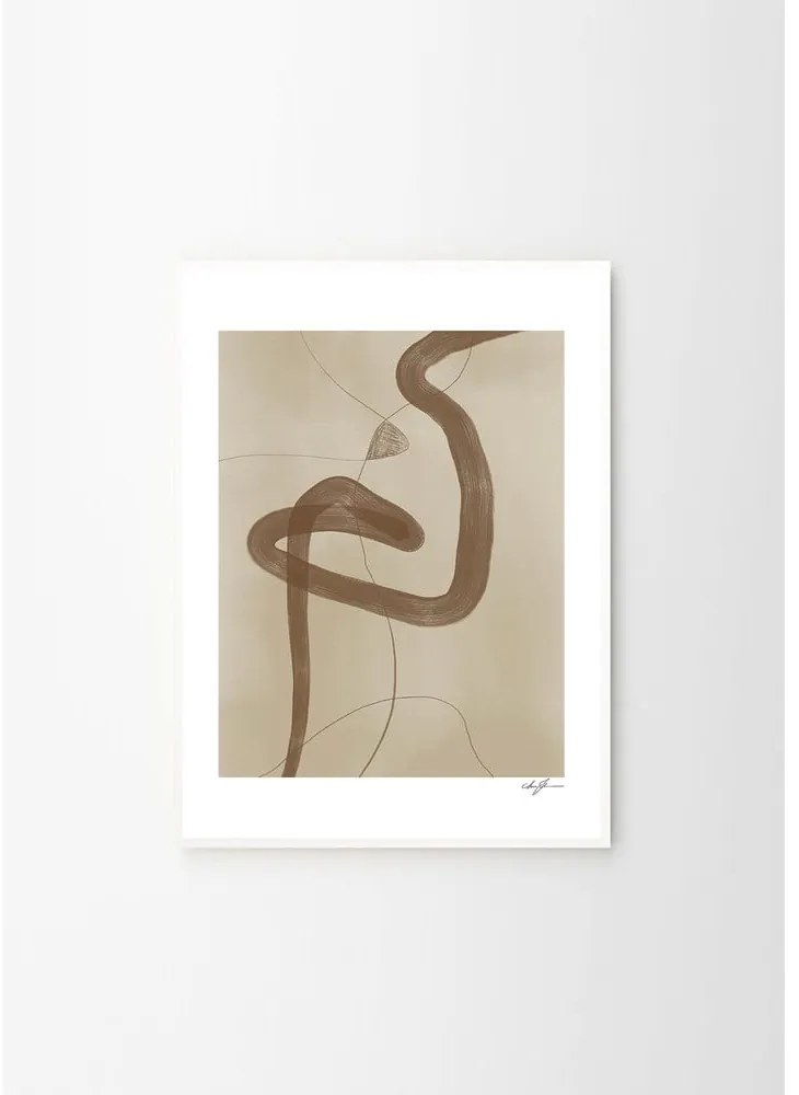 Plakat 70x100 cm Two ways – Anna Johansson – The Poster Club