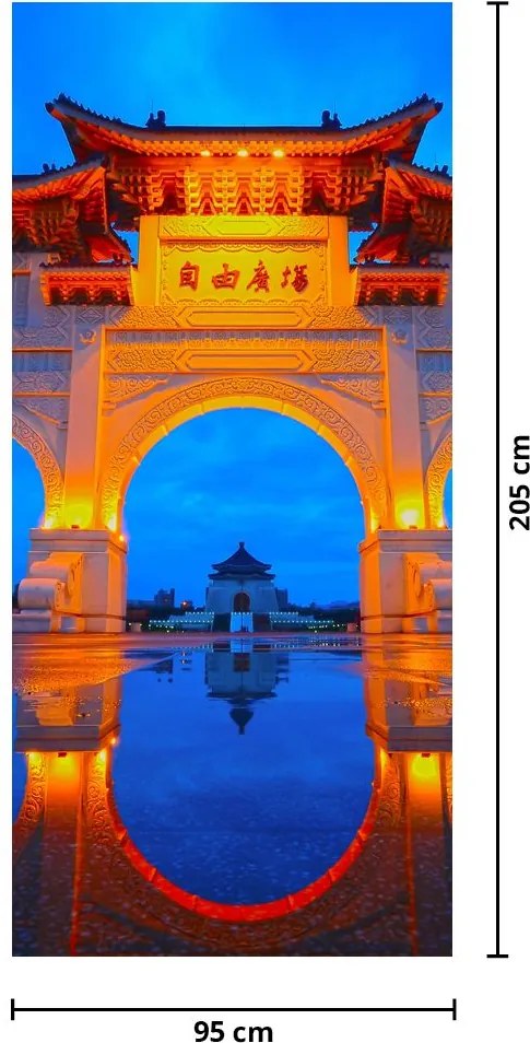 Fototapeta na drzwi - Tajwan (95x205cm)
