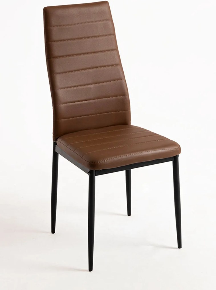 Zestaw 4 Krzese Lauter Ekoskóra