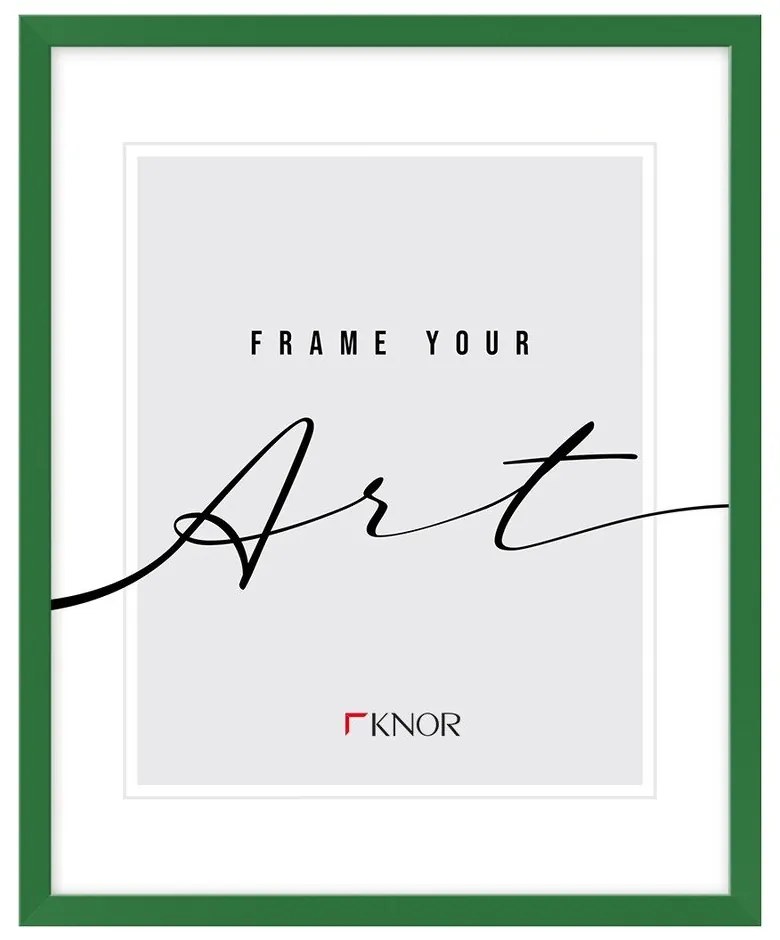 Zielona ramka stojąca/ścienna 12x17 cm – knor