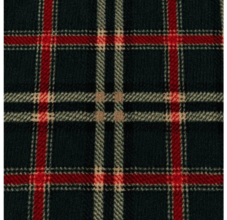 PrzytulneMieszkanie.pl Prześcieradło z mikropluszu GLENMOORE 90x200 cm zielone