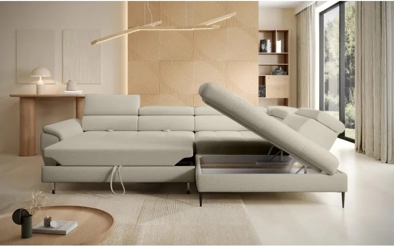 Narożnik EMPOLI L z funkcją spania WERSAL