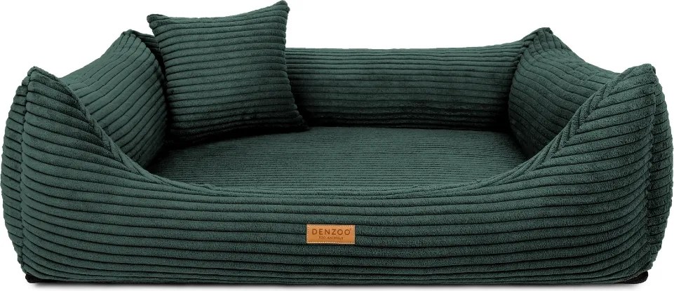 Legowisko dla psa i kota Rimini - zieleń butelkowa