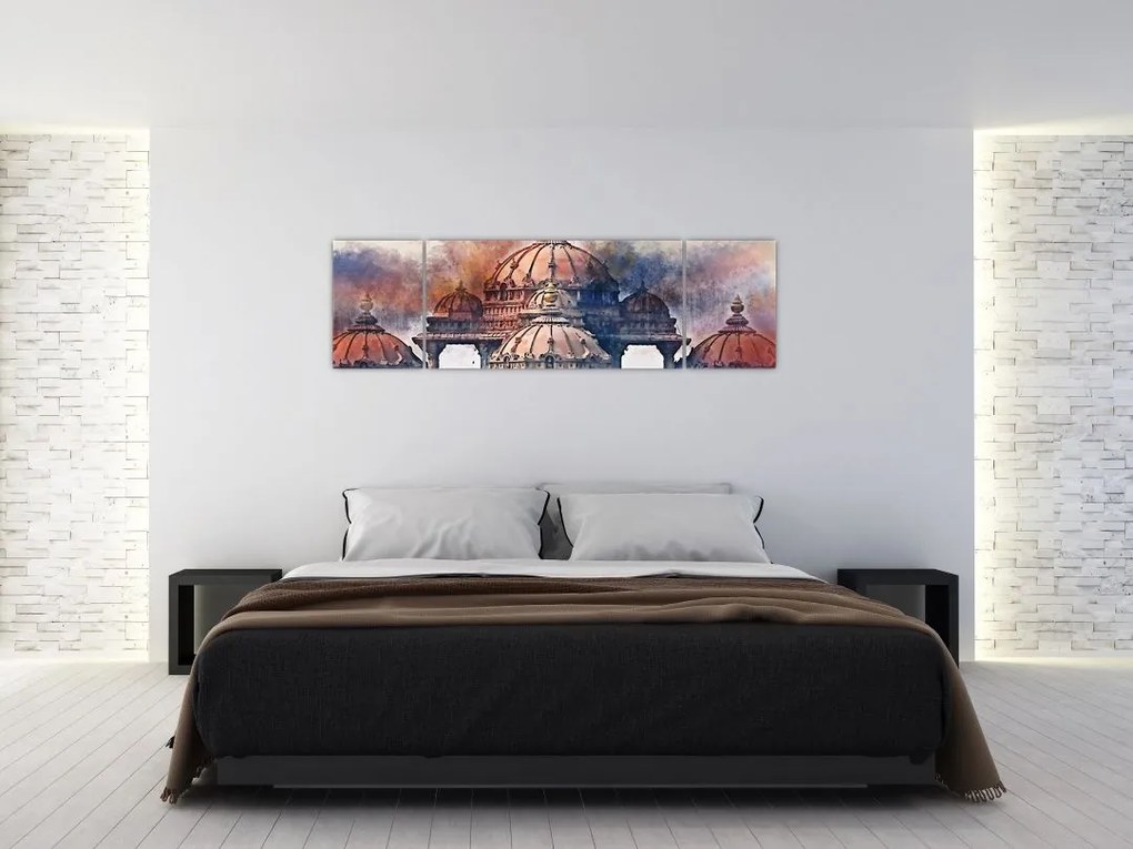 Obraz - Akshardham, New Delhi, Indie (170x50 cm)