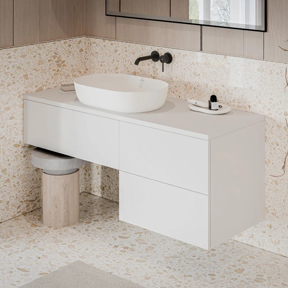 Waschbeckenunterschrank JUVIA Shift 120 cm bis 160 cm