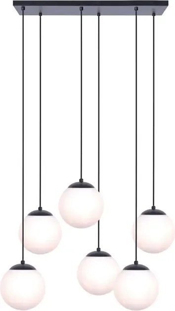 Lampa wisząca nad stół szklane kule - S763-Lokia