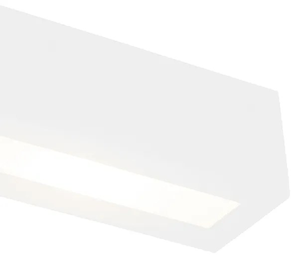 Nowoczesna lampa ścienna biała 3-światłowa - Tjada Novo