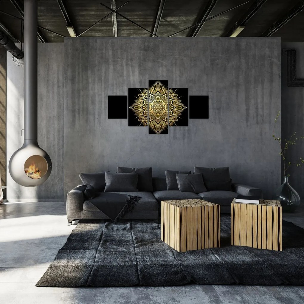 Obraz - Mandala bogactwa (125x70 cm)
