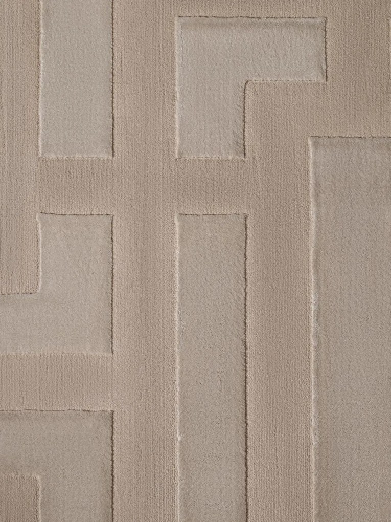 Dywan nowoczesny Perles Geometria beżowy 200 cm x 280 cm