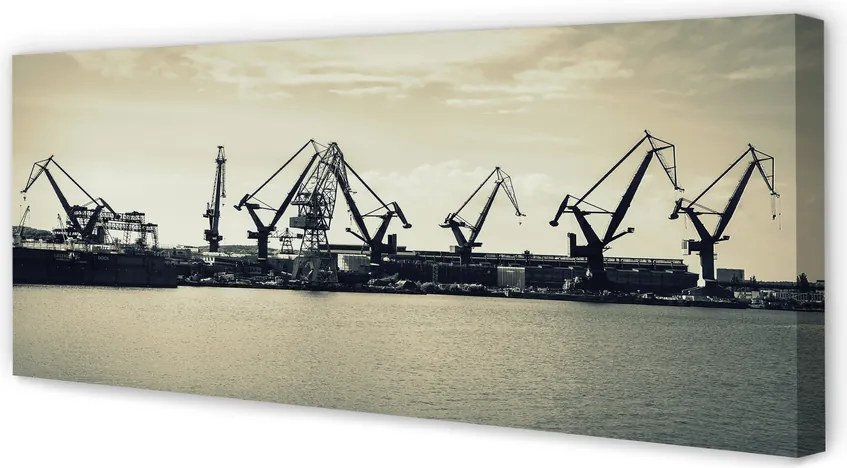 Zdjęcie na płótnie Gdańskie Żurawie Stoczniowe