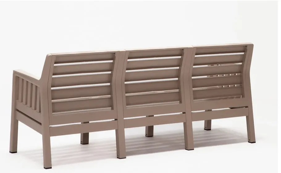 Antracytowa sofa ogrodowa Lara – Floriane Garden