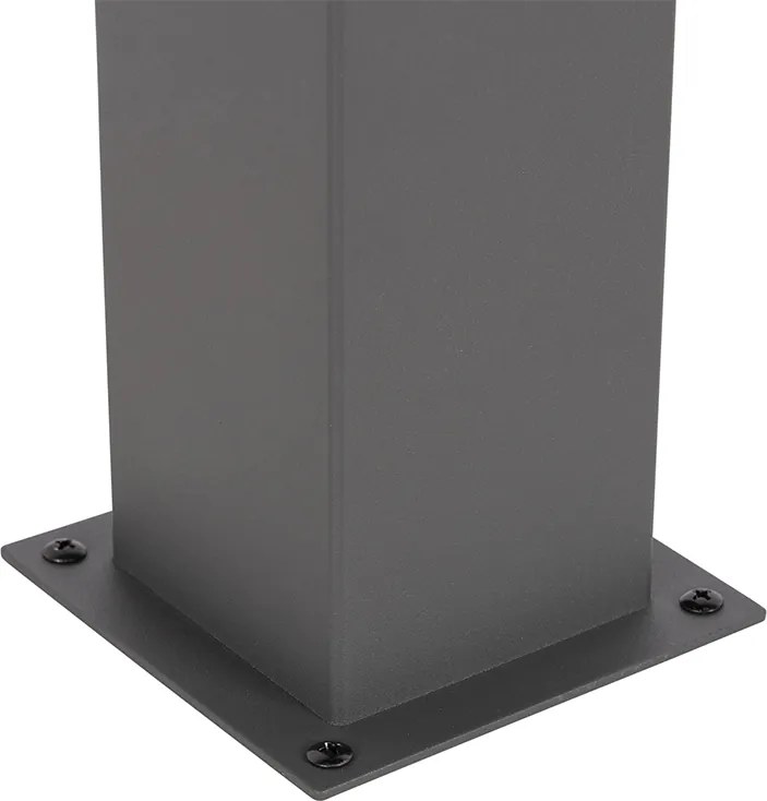 Inteligentna lampa stojąca zewnętrzna antracytowa 70 cm w tym WiFi P45 - Denmark