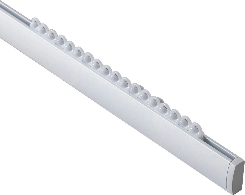 Szyna sufitowa aluminiowa Premium pojedyncza 180cm biała - komplet