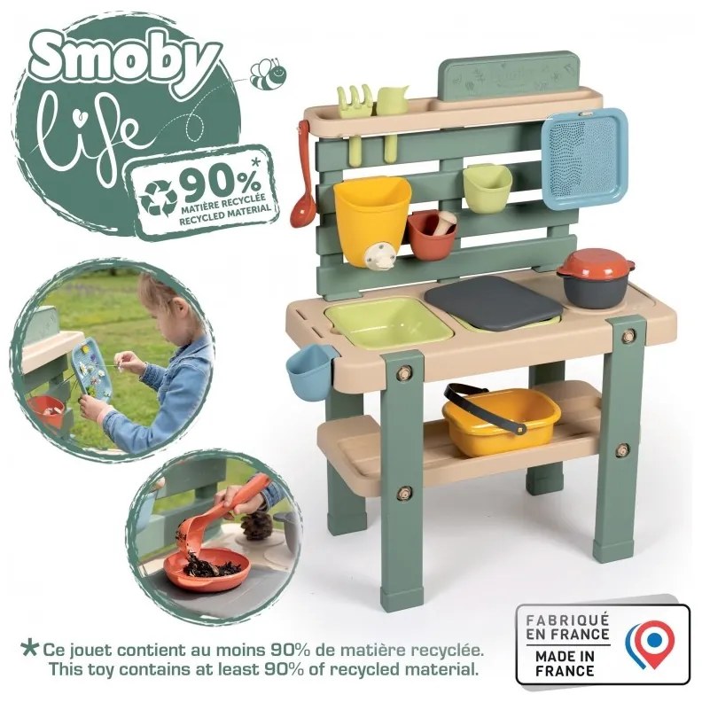 Smoby life kuchnia do zabawy wodą i piaskiem