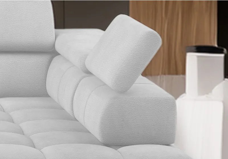 Narożnik PLAZA XL z elektryczną regulacją siedziska WERSAL