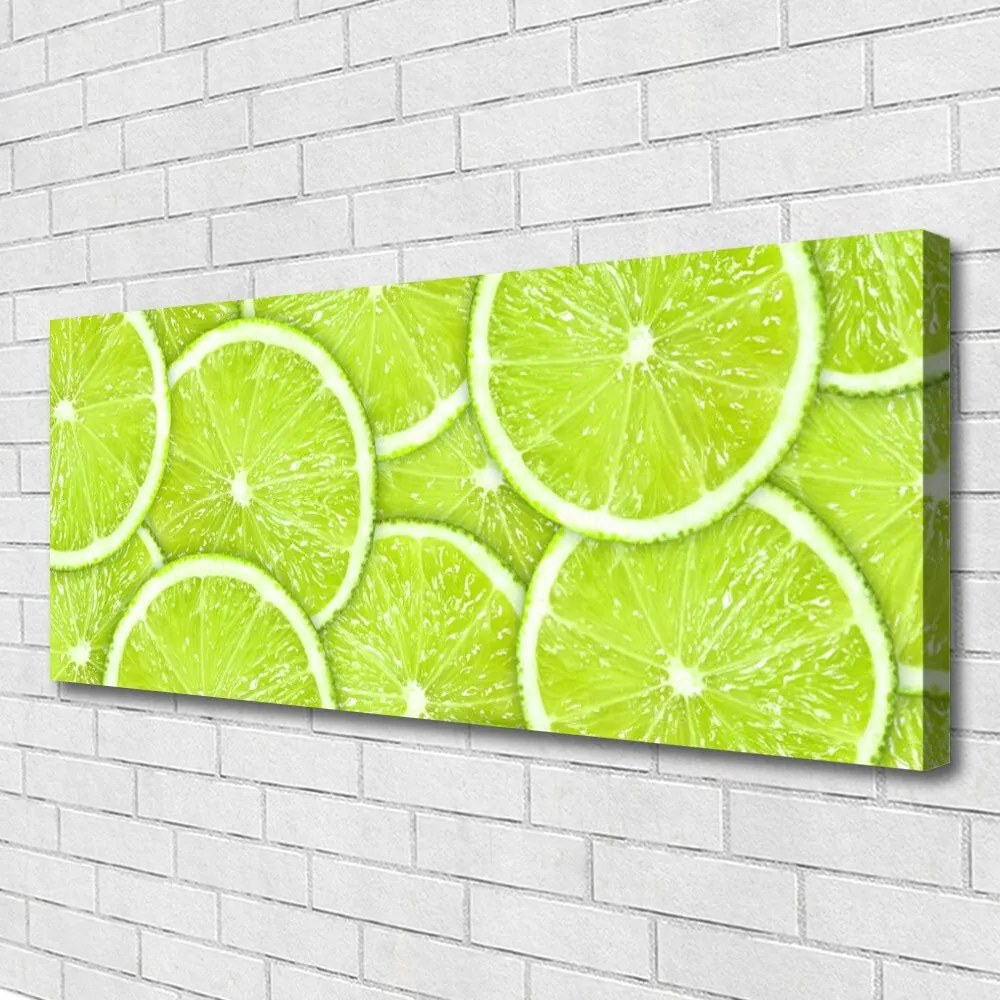 Obraz canvas Orzeźwiające Plasterki Limonki
