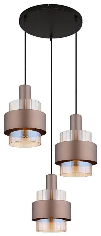 Globo 15560-3HA - Żyrandol na lince MILLEY 3xE27/60W/230V