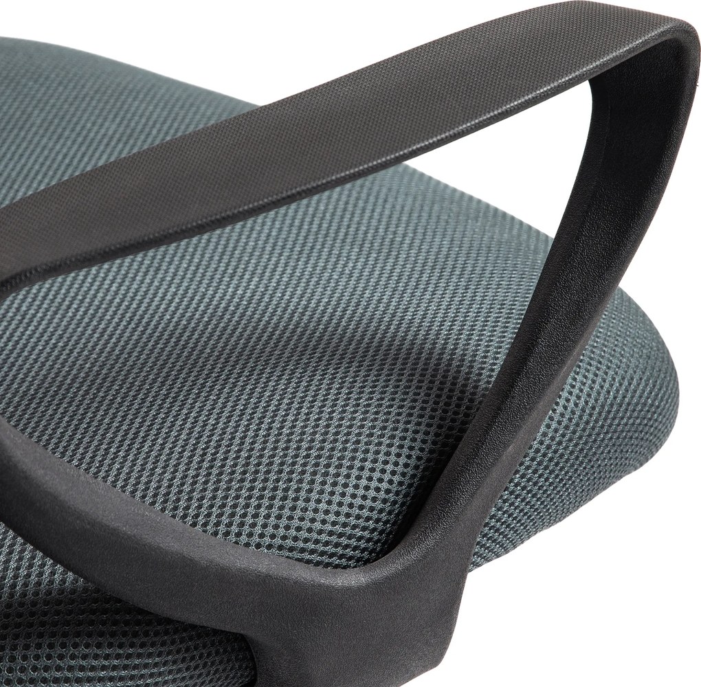 Vinsetto Ergonomiczny Fotel Biurowy z Podłokietnikami i Regulowanym Podnóżkiem Siatka Szary